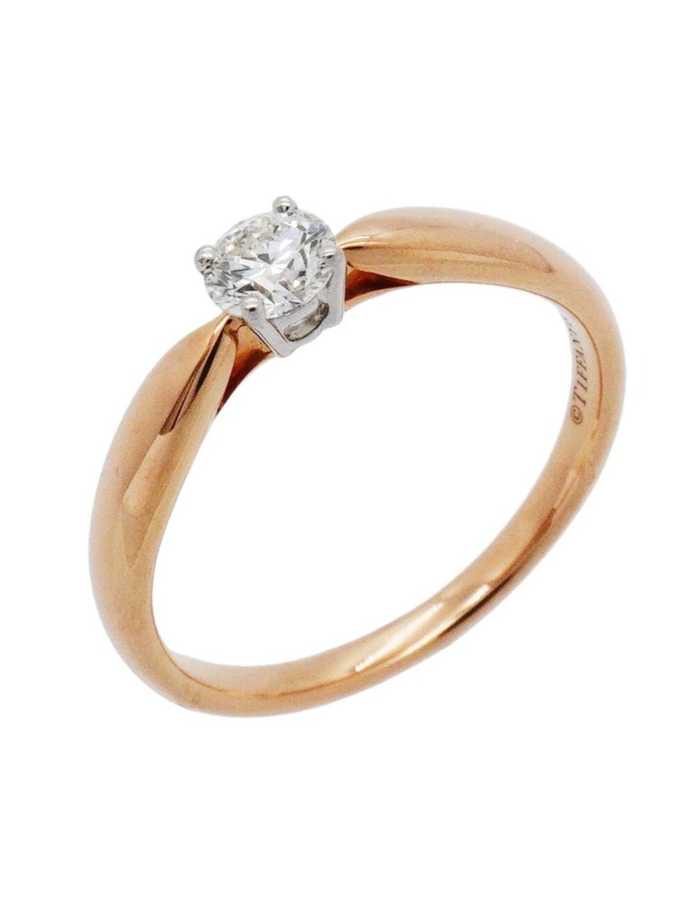 Tiffany & Co Ring Harmony Pink Gold Platinum Diamond